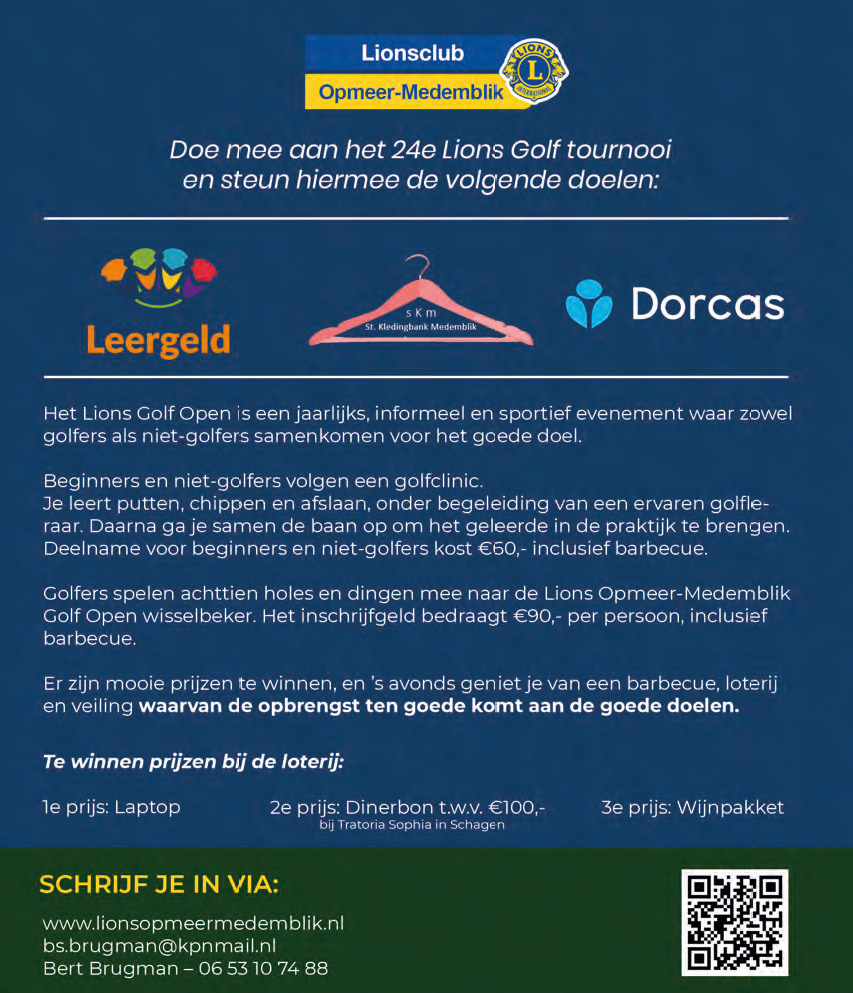 Lionsclub Opmeer-Medemblik gaat Leergeld helpen. Sponsoring via een golftoernooi. 
 …d1-plate-attachments.s3.amazonaws.com/attachments/74…
#Leergeld #Golf #Dorcas #Donatie #Hoorn #Medemblik