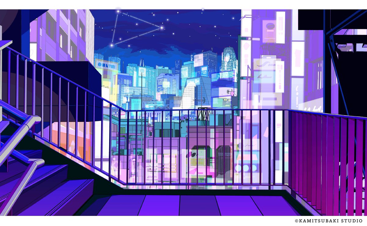 【おしらせ】少女革命計画( <a href="/girls_rev_pj/">少女革命計画</a> )の皆さんの歌枠配信の背景が夏バージョンになりました！色彩を担当しております。今後の展開もお楽しみに…！
