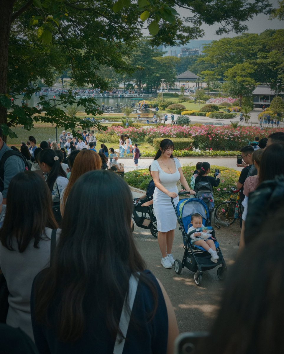 公園もアツいね💦