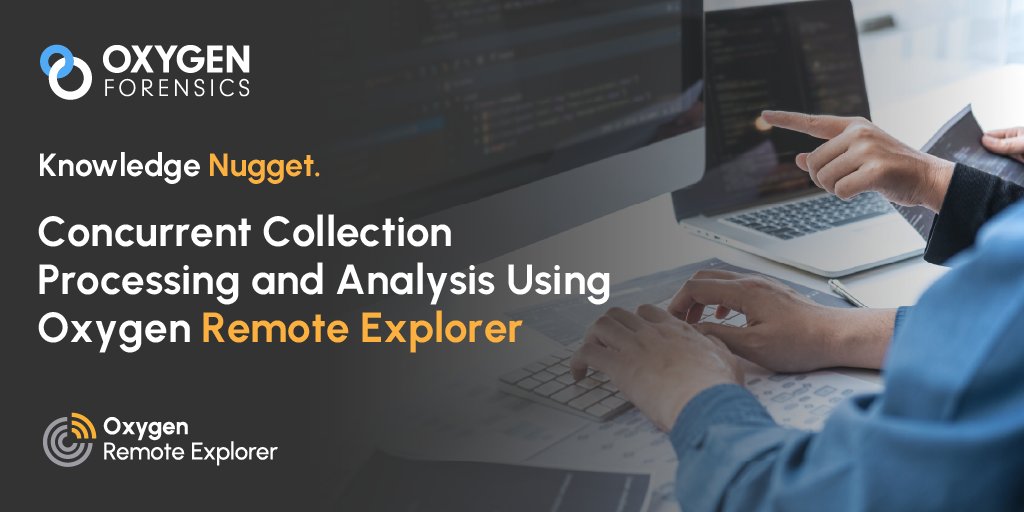 oxygenforensic's tweet image. 🚀 New #KnowledgeNuggets!

Learn how to speed up cases with Concurrent Collection, Processing &amp;amp; Analysis using Oxygen Remote Explorer.

▶️ Watch now: hubs.li/Q03DjtL30

#DigitalForensics #DFIR