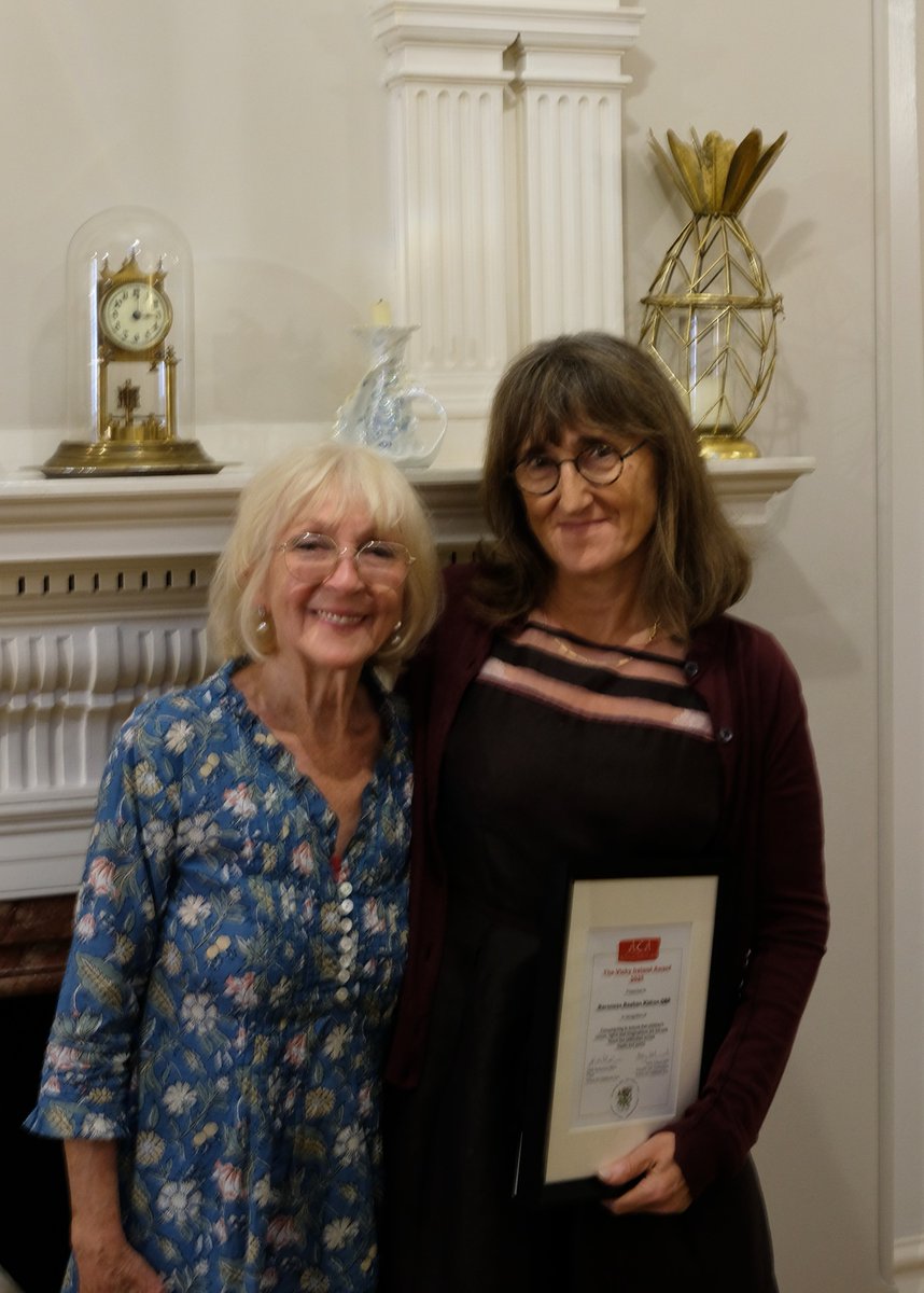 childrensarts's tweet image. Finally! ACA can announce The Vicky Ireland Award! A new award created to honour ACA founder Vicky Ireland in her 80th year👏 A wonderful afternoon tea presentation yesterday for inaugural winner Baroness Beeban Kidron OBE. Read all about it: bit.ly/4oR1tsc @UWCLondon
