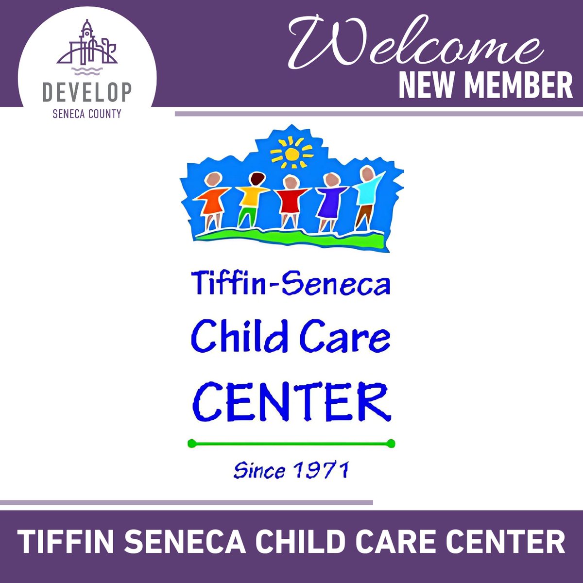 Welcome new member, Tiffin-Seneca Child Care Center

Learn more at: ow.ly/fZHM50WC0nP

#NewMember