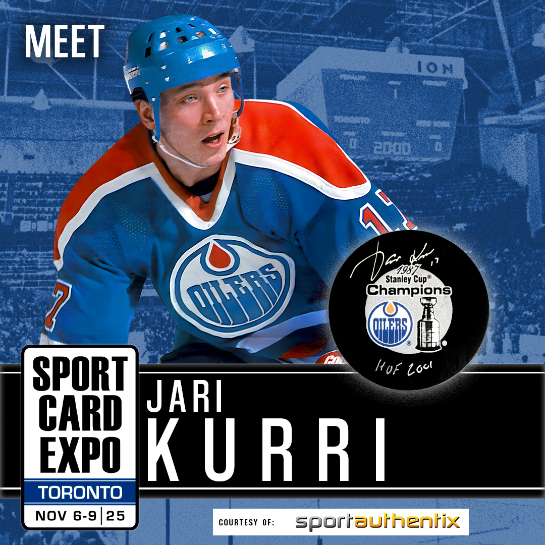 Announcing the first 4 guests  joining us in Toronto this November 6-9, 2025:
• Brad Park
• Esa Tikkanen
• Glenn Anderson
• Jari Kurri

📅 Autograph &amp; Admission Tickets go on sale this Friday!
🎟 Earlybird Special: Get 15% off Admission Tickets until September 19.