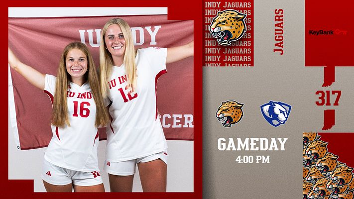 iuindy_jaguars's tweet photo. .@iuindy_wsoc is on the road at Eastern Illinois later today. 

🆚: Eastern Illinois
⏰: 4pm
📍: Charleston, Ill.
📈: https://t.co/1eQwccdz0f
📺: https://t.co/lOBB72DRLu

#HLWSOC #LetsGoJags https://t.co/T5AVgLAfiu