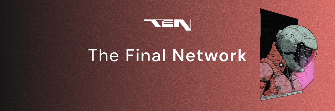Rexie (@rexiee05) on Twitter photo Introducing <a href="/tenprotocol/">TEN (π/π)</a> The Confidential Rollup
1/ Privacy is the missing piece in Web3.
#tenprotocol is here to change that a next-gen Ethereum-compatible L2 introducing Confidential Rollups with programmable privacy, AI-native design & encrypted state. π§΅ Introducing <a href="/tenprotocol/">TEN (π/π)</a> The Confidential Rollup
1/ Privacy is the missing piece in Web3.
#tenprotocol is here to change that a next-gen Ethereum-compatible L2 introducing Confidential Rollups with programmable privacy, AI-native design & encrypted state. π§΅