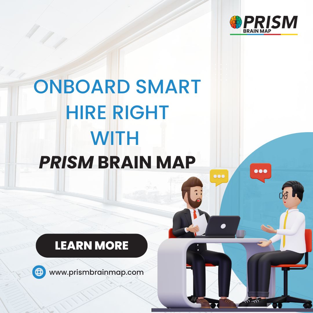 MyPRISMBrainMap's tweet image. 🔍𝗦𝗺𝗮𝗿𝘁𝗲𝗿 𝗢𝗻𝗯𝗼𝗮𝗿𝗱𝗶𝗻𝗴 𝗦𝘁𝗮𝗿𝘁𝘀 𝘄𝗶𝘁𝗵 #PRISMIndia

Tap into neuroscience to hire, align &amp;amp; retain the right talent in India

🧠PRISM Brain Map = game-changer in onboarding!

Read more👉prismbrainmap.com/smart-talent-o…

 #TalentOnboarding #NeuroScience #SmartHiring