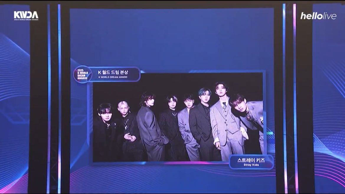 yslcheol's tweet photo. FOUR AWARDS IN ONE NIGHT WHO IS DOING IT LIKE STRAY KIDS

🏆 2025 KWDA Group Popularity Award
🏆 2025 KWDA Bonsang
🏆 2025 KWDA K-World Class Award
🏆 2025 KWDA Boy Group Best Artist https://t.co/gnPDxJZHi0