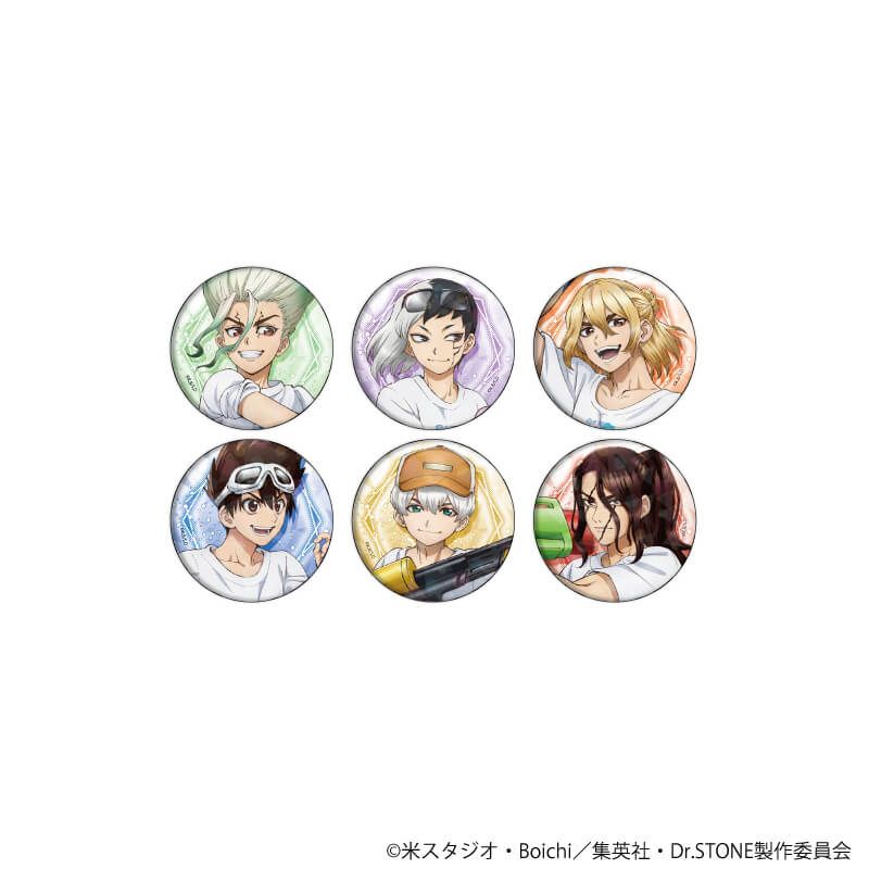 ✨好評発売中✨ 「Dr.STONE」 「ホログラム缶バッジ(57mm) 05