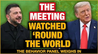 1greghartley's tweet image. This week on The Behavior Panel. Four of the world's top ranked Body Language Experts analyze the body language and behavior of Trump and Zelensky in the latest press conference.     

Premiers at 1230 EDT (UTC-4) 21 AUG 25 Please join us..

youtube.com/watch?v=zM1LXE…