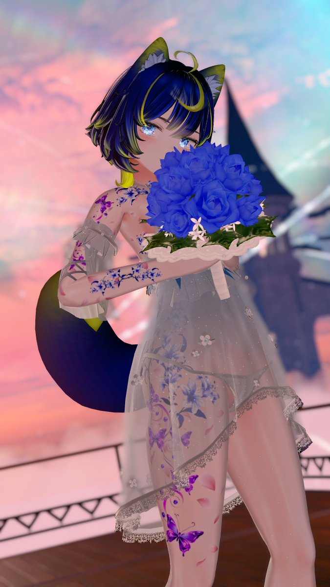 stop staring so much, you're making me blush~