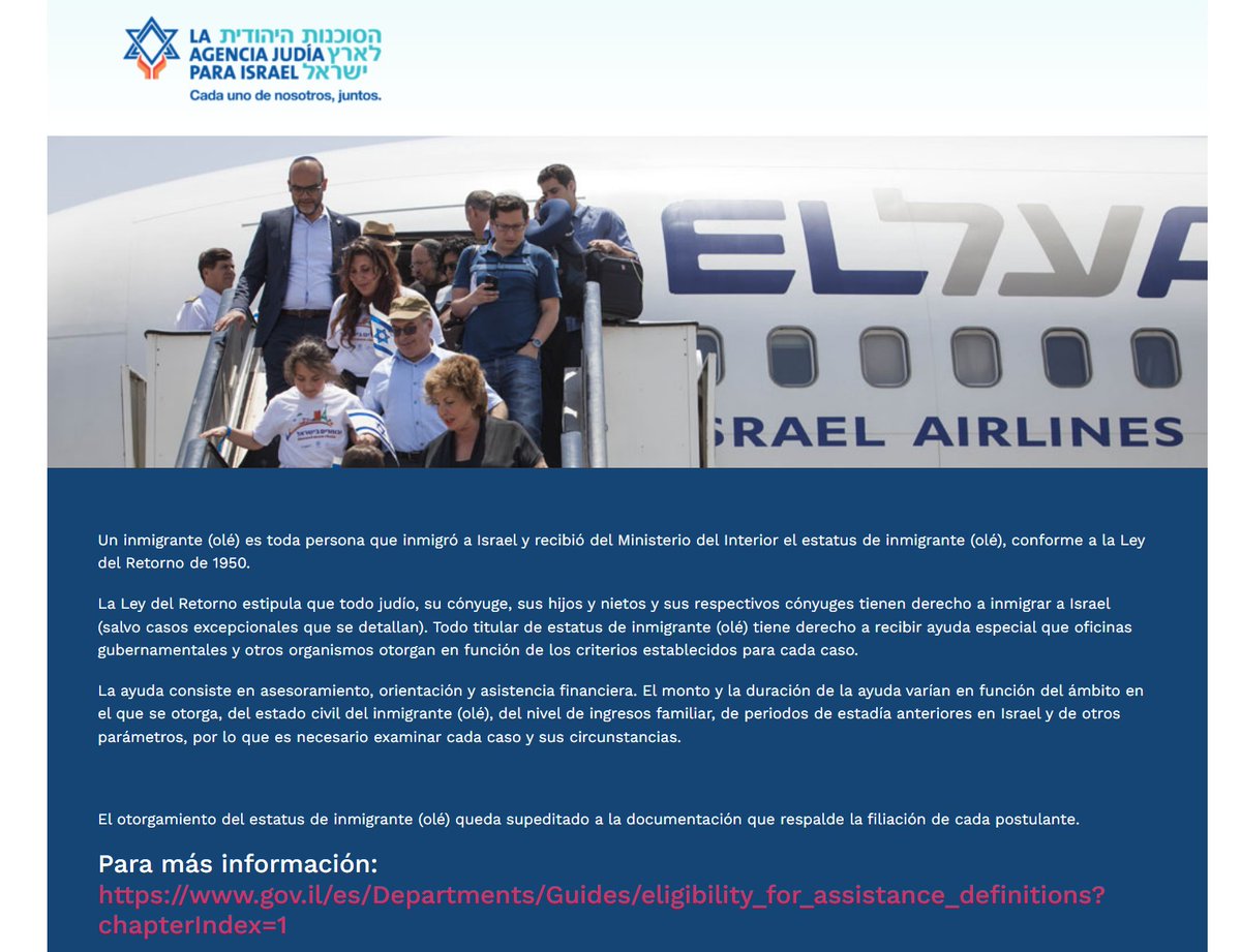 Jon Arrantzale (@jarrantzale) on Twitter photo <a href="/DaniMayakovski/">Daniel Mayakovski</a> LA LEY DEL RETORNO ISRAELI DE 1950 ESTIPULA QUE CUALQUIER JUDIO DE CUALQUIER ORIGEN Y LUGAR DEL MUNDO, SU CONYUGE, SUS HIJOS, NIETOS Y SUS RESPECTIVOS CONYUGES, TIENEN DERECHO A EMIGRAR A (PALESTINA) ISRAEL, CON TODO TIPO DE AYUDAS... <a href="/DaniMayakovski/">Daniel Mayakovski</a> LA LEY DEL RETORNO ISRAELI DE 1950 ESTIPULA QUE CUALQUIER JUDIO DE CUALQUIER ORIGEN Y LUGAR DEL MUNDO, SU CONYUGE, SUS HIJOS, NIETOS Y SUS RESPECTIVOS CONYUGES, TIENEN DERECHO A EMIGRAR A (PALESTINA) ISRAEL, CON TODO TIPO DE AYUDAS...