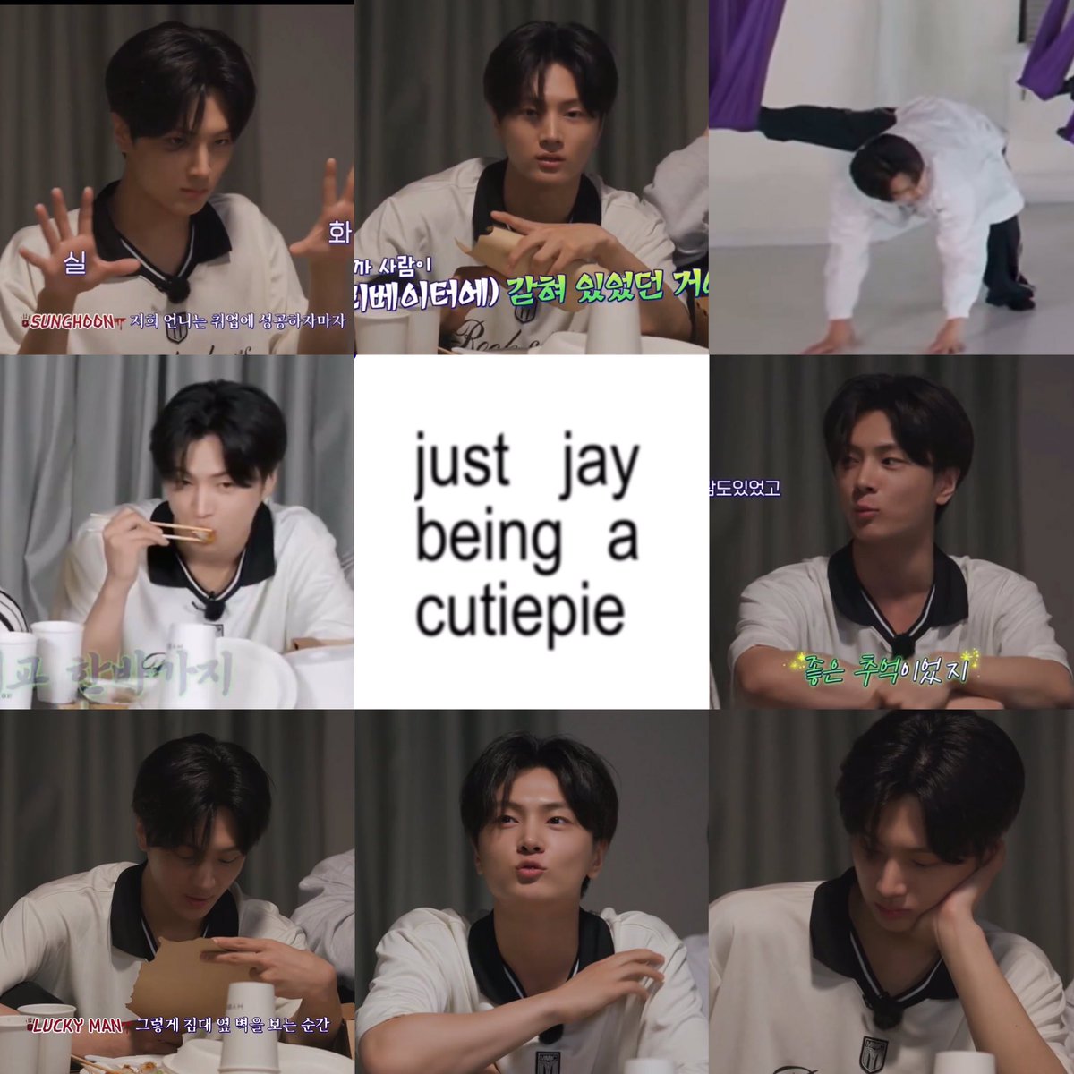 just jay being a CUTIE PIE that he is 🥹🫶🏻