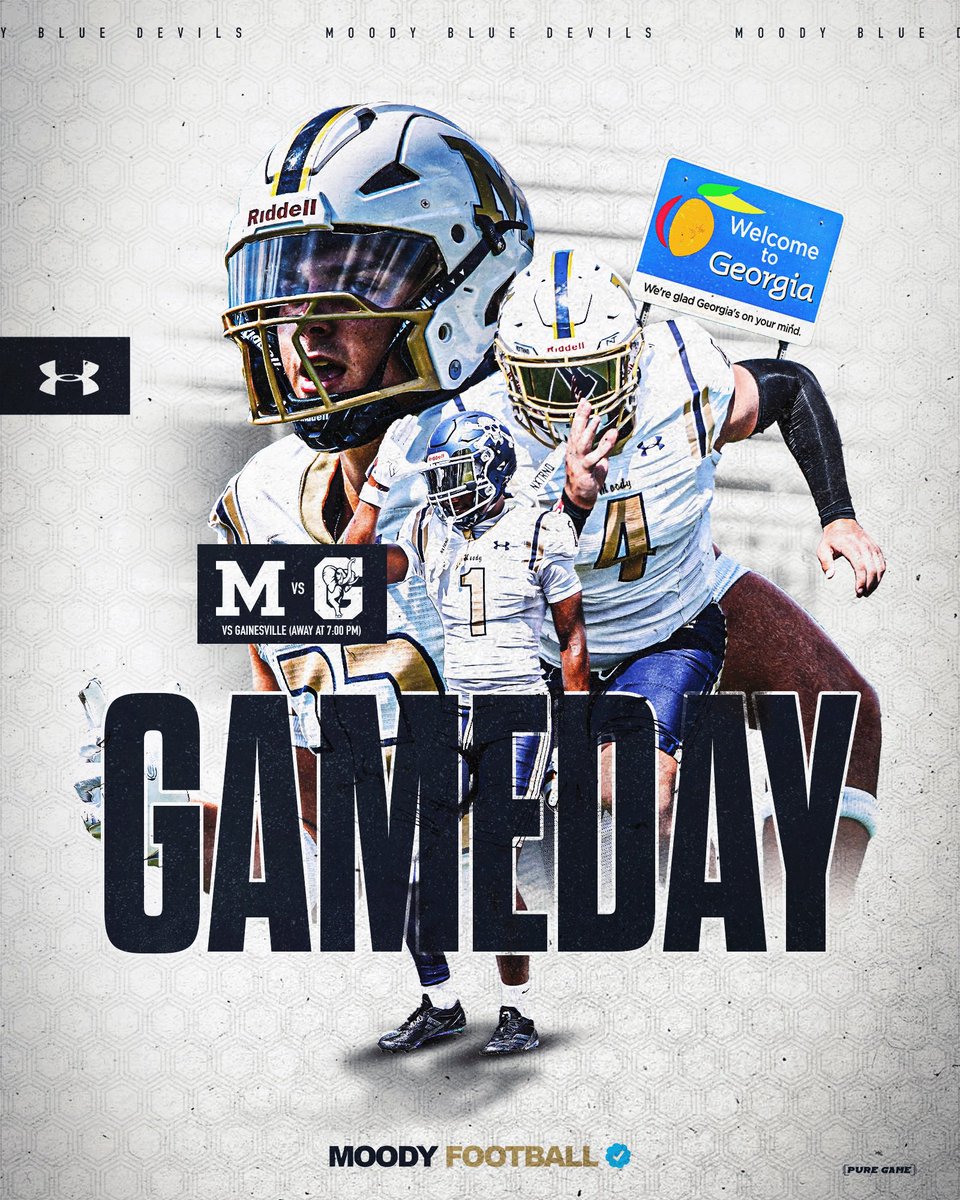 MoodyFBall's tweet photo. See you in Georgia! 

7pm ET Kickoff https://t.co/g2utn3R2xu