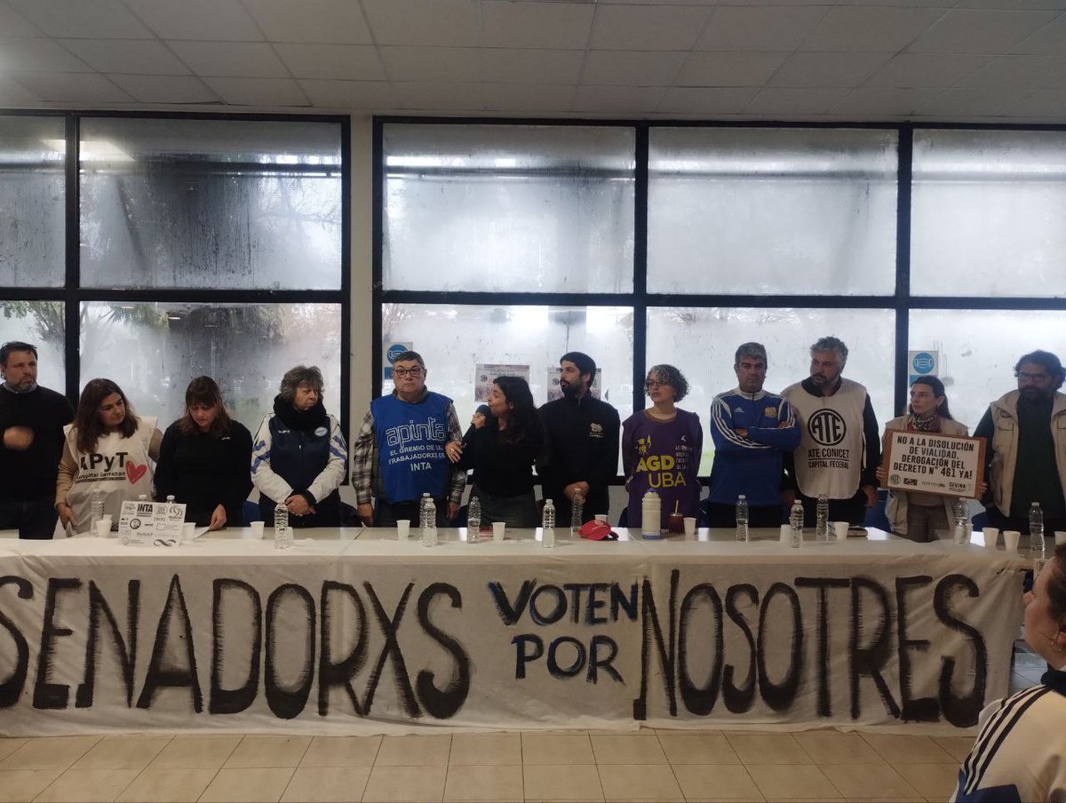 📣Pedimos a los Senadores que rechacen el decreto que interviene al Banco Nacional de Datos Genéticos #BNDG y a todos los organismos alcanzados por el abuso del Ejecutivo de las facultades delegadas. Los Diputados ya nos defendieron, ahora les toca a ustedes #Votenpornosotros