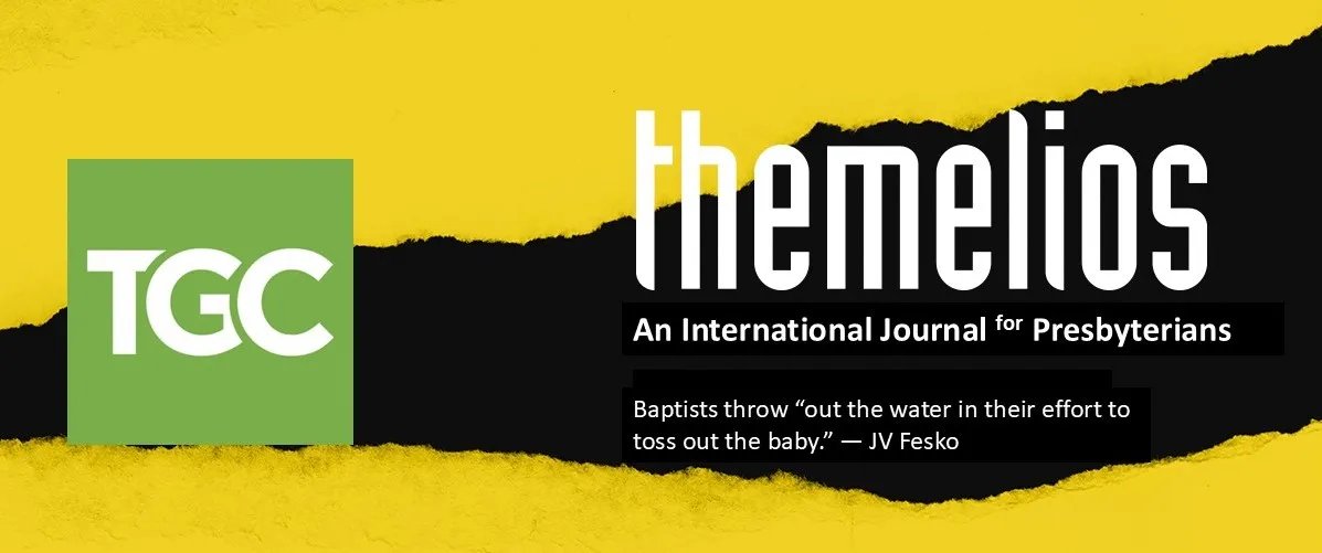 "Anti-Baptist bias at TGC’s Themelios"
johncarpenter.substack.com/p/anti-baptist…
"J.V. Fesko, Themelios’ managing editor, appears to be using his editorial position to suppress Baptist voices that challenge paedobaptist Reformed theology."