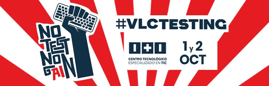 seleniumconf's tweet image. Antes de SeleniumConf & AppiumConf 2026, un gran evento en Valencia!
Vuelve #VLCTESTING los días 1 y 2 de octubre. Aprende de experiencias reales y las últimas tendencias en testing en este evento de @ITI_TIC.
Consigue ya tu entrada: vlctesting.es/reserva-tu-ent…
¡No te lo pierdas!