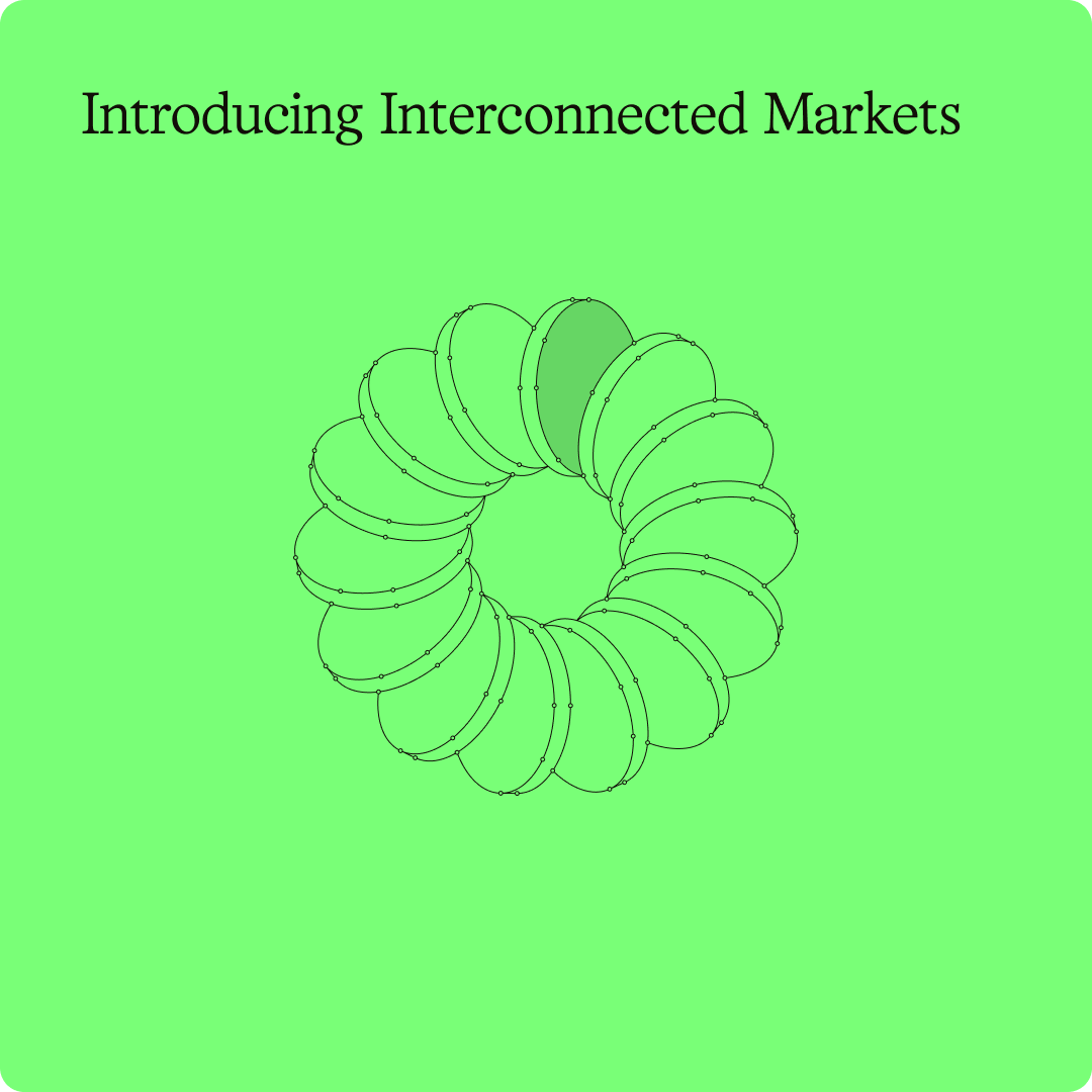 Illustration of Interconnected Markets flywheel