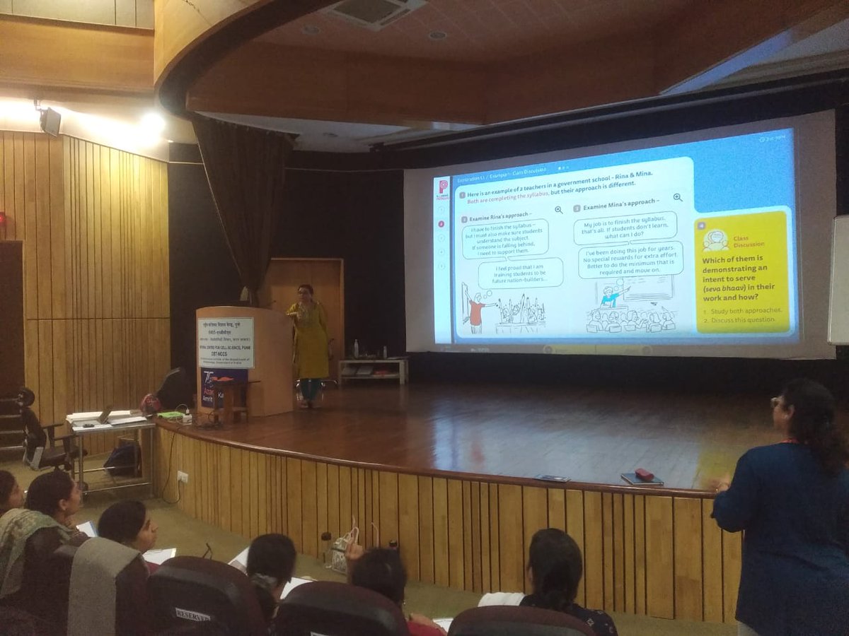 The Rashtriya #Karmayogi Seva-Bhav Program launched by <a href="/CBC_MK/">Capacity Building Commission</a> is underway at <a href="/DBT_NCCS_Pune/">BRIC-NCCS</a>, to instil a spirit of service, &amp; a responsive, empathetic, and citizen-centric mindset among the workforce, aligned with the vision of #ViksitBharat2047
