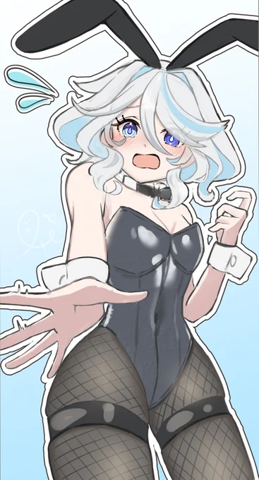 バニーの日らくがき