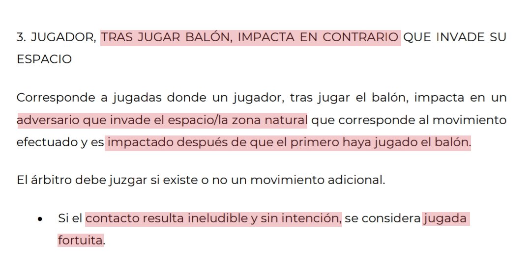 El nuevo criterio del CTA para la 25/26 de la Circular 3 lo deja claro.

- Mbappé juega balón ✅
- Impacta en Cruz, que invadió el espacio natural correspondiente al regate de Kylian ✅
- No hay movimiento adicional ✅
- Contacto ineludible➡️jugada fortuita ✅

Penalty de libro.