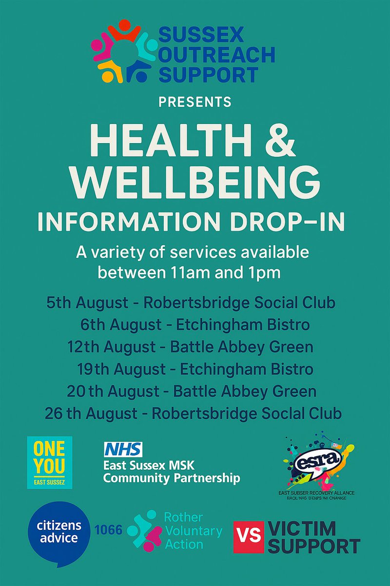 If you would like to drop by, there is one more date this month on the 26th of August - with more to come!