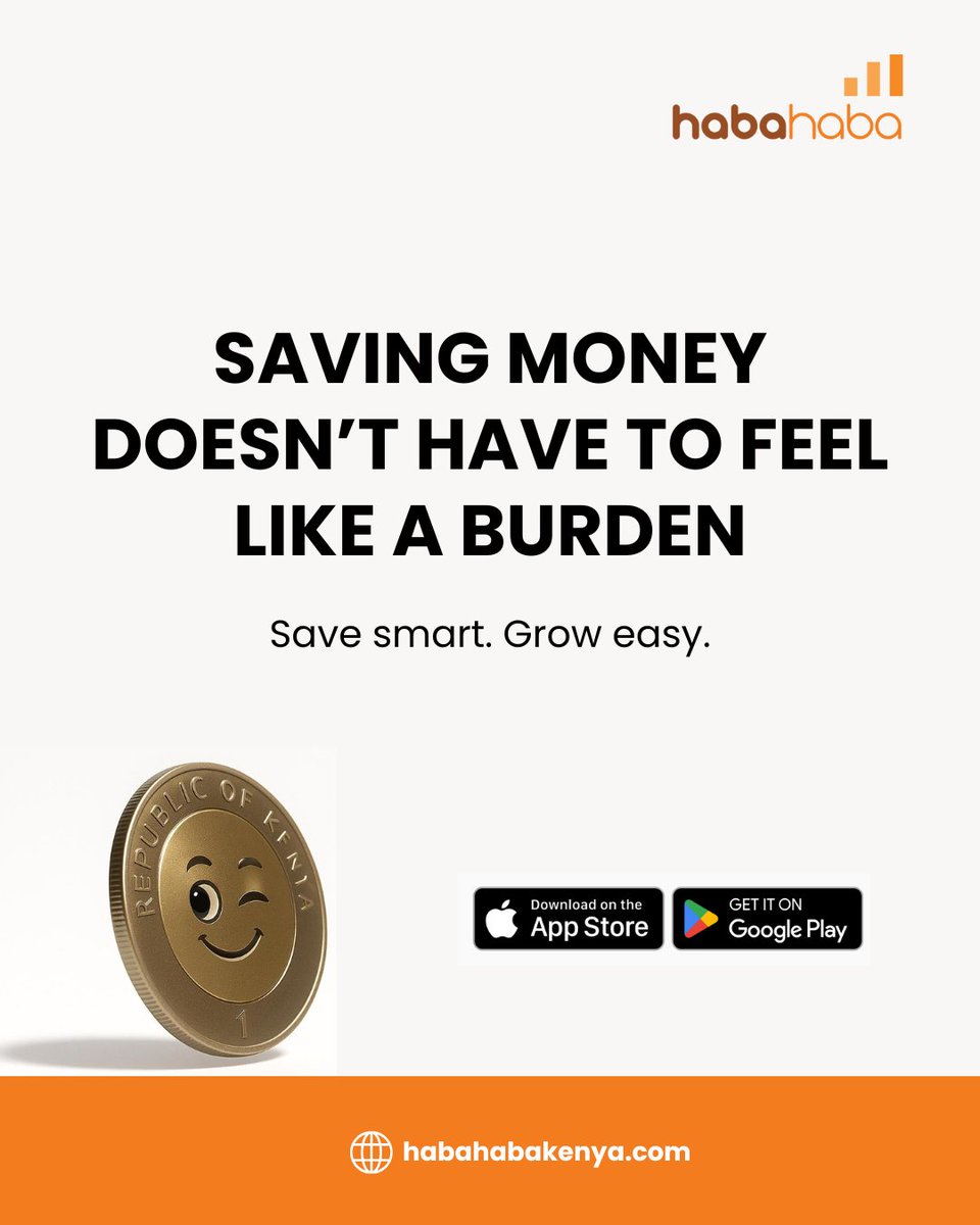 HabaHaba_Ke's tweet photo. Saving used to feel hard. Bills, expenses and low-interest accounts made growth nearly impossible.
With Habahaba, saving is now simple, consistent and rewarding:
-12% annual growth
-Daily saving, even in small amounts
-Smart tools to build discipline
-Security and peace of mind https://t.co/llSj1Bd7iE