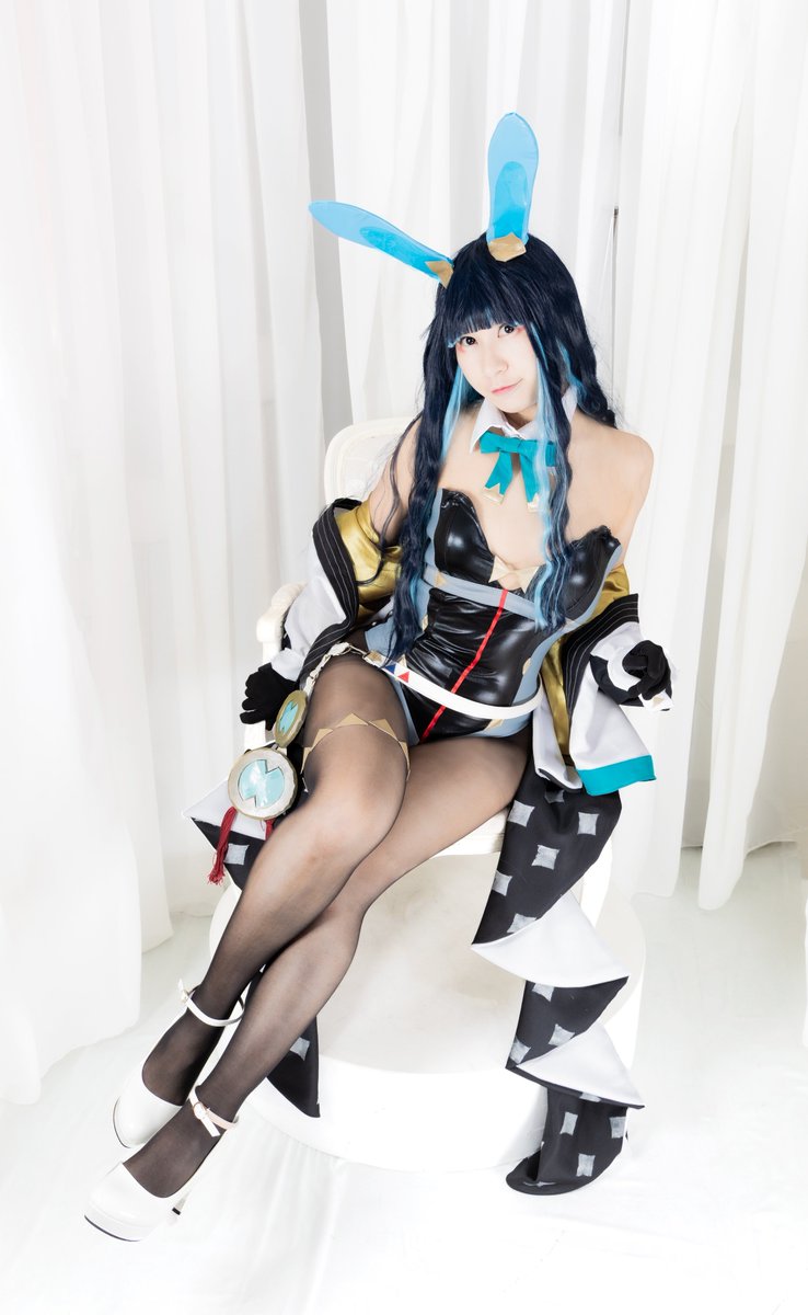 コスプレ FGO テノチティトラン 水着 第3再臨 バニー コスプレ／FGO 水着テノチティトランバニー photo by: @1919774san