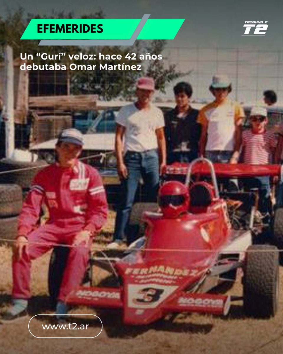 42 años del debut del Guri Martínez 

t2.ar/un-guri-veloz-…