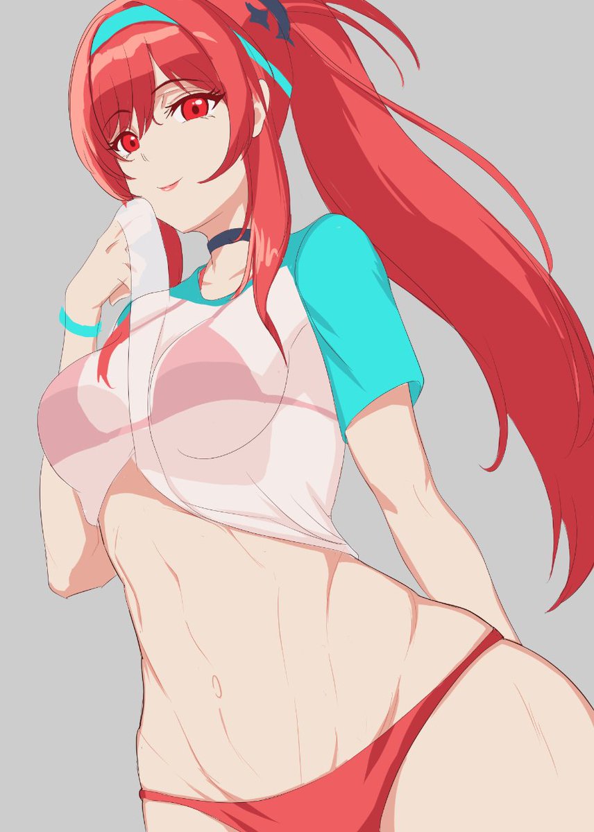 Solodrawx's tweet photo. Rapi Red Hood: Summer Update
.
.
#NIKKEfanart #NIKKEsummer2025 #rapiredhood #redhood #GoddessofVictoryNIKKE https://t.co/voIaPtn7eD