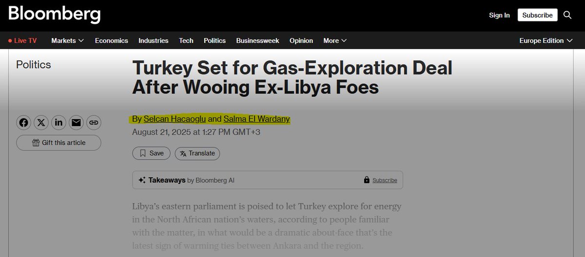 Πλέον η ταχύτητα και η μαζικότητα που αναπαράγονται άρθρα έχει ξεπεράσει κάθε λογική... 

Μετά τα ΚΑΑΝ της Αιγύπτου και τις ερωτήσεις των ΠασοκΖαίων για το θέμα αναμένουμε ερωτήσει για το άρθρο του τούρκου και της αιγύπτιας στο Bloomberg...

βαστάτε λίγο όμως...