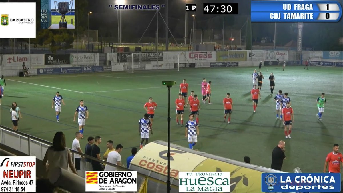 (RESUMEN Y GOLES)
UD Fraga 1-2 CDJ Tamarite
Semifinal - II Edición Copa DPH

pst.cr/JQAsc