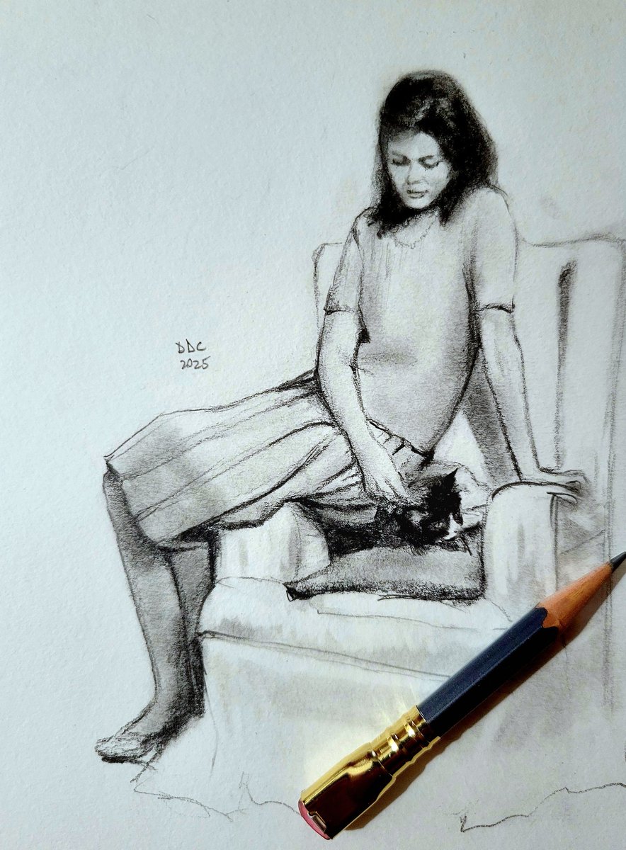 Telogen's tweet photo. Just now

Pencil drawing by DDC https://t.co/WLaefxTEXf