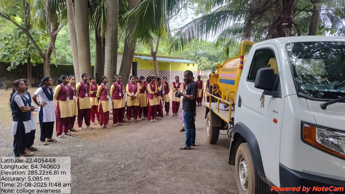 On the occasion of " Aaingata safei Surakshita Safei" Compaign in School/Collage students Awarness of septic tank cleaning use 14420 helpline number for sewer and stop manual cleaning. #GarimaScheme <a href="/HUDDeptOdisha/">H & UD Dept</a> <a href="/CMO_Odisha/">CMO Odisha</a> <a href="/IPR_Odisha/">I & PR Department, Odisha</a> <a href="/sbmodisha/">SBMODISHA</a> <a href="/DMSundargarh/">Collector and DM, Sundargarh</a> <a href="/DudaSundargarh/">DUDA SUNDARGARH</a>