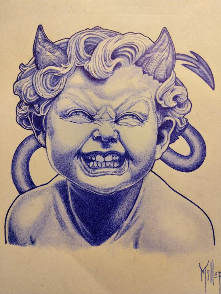 MatthewAMullins's tweet image. Lil' Angel And Lil' Devil
By Steve Miller (Millerband70)     @Millerband70
deviantart.com/millerband70
instagram.com/millerband70
facebook.com/stevemarkmiller
#LilAngel #LilDevil #SteveMiller #Millerband70s #Art