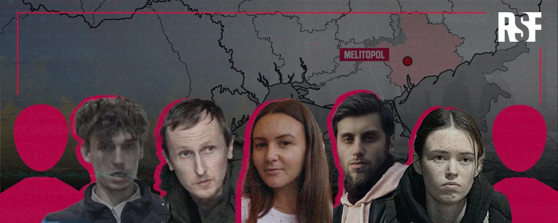 Two years after their roundup in Melitopol, 7 Ukrainian media professionals are still held by the Kremlin. Adjourned trials, deportations, Moscow’s silence: all trapped in the Russian prison system. <a href="/RSF_inter/">RSF</a> calls for their immediate release.

🔗: rsf.org/en/two-years-a…