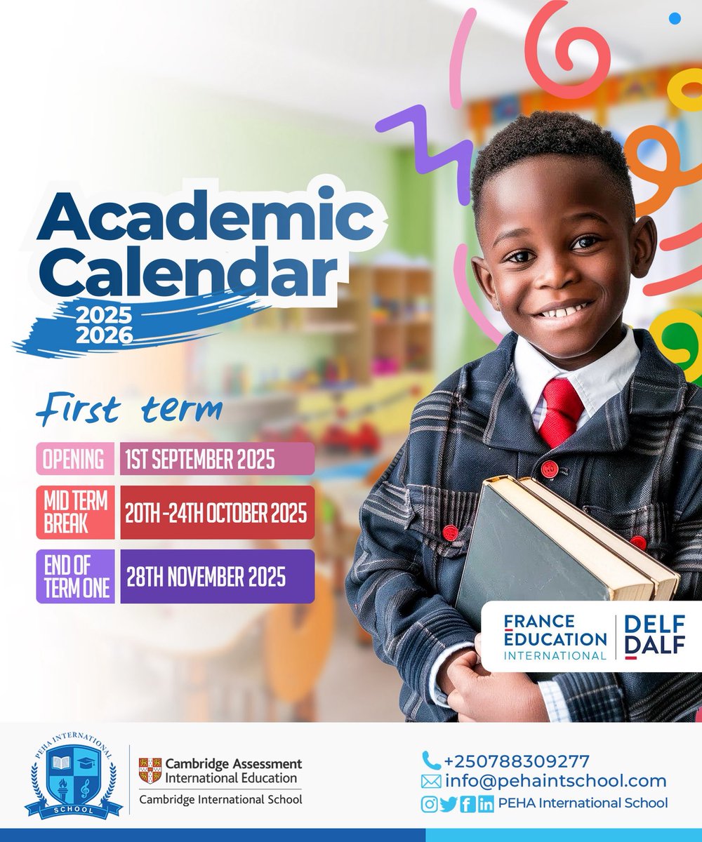 PehaIntSchool's tweet photo. 🎉 Welcome back, champions! 🌟 We’re excited to kick off the 2025-2026 academic year on September 1st! Let’s make this year unforgettable together! #PehaInternationalSchool #BackToSchool2025 https://t.co/9KZehsI6L9
