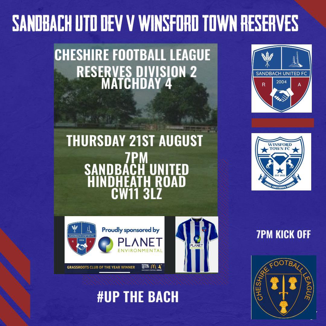 Sandbach United Development Squad tweet media