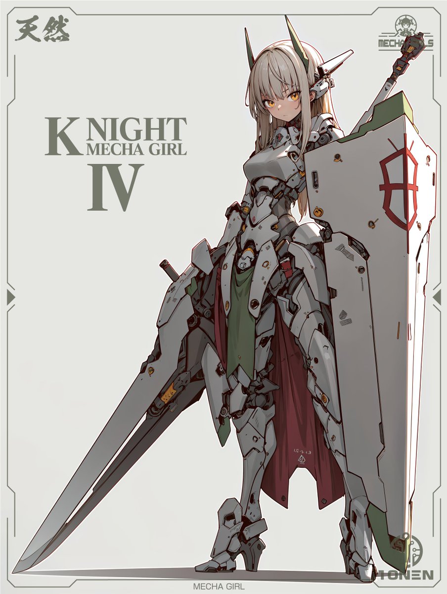 munou_ac's tweet image. KNIGHT MECHA GIRL
No.4 Seraphim Ordalia