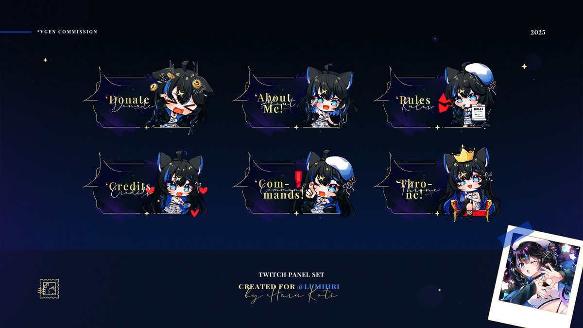 ※ Panel Set 🌻
For <a href="/Lumihri/">Lumihri✨| GerVTuber</a> / #VGenComm
Thank you for the opportunity!