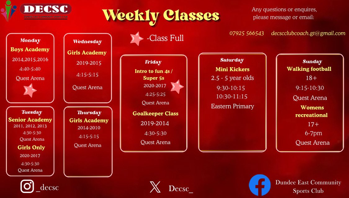 Dundee East Community Sports Club tweet media