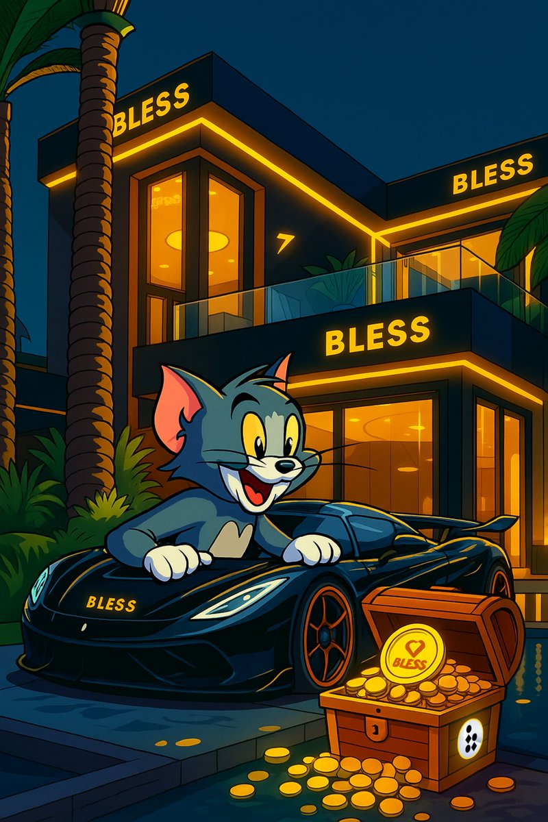 tasrif8900's tweet photo. Tom already parked his ride 👀
Now he’s just waiting for
 @theblessnetwork TGE 🚀

↗️ Don’t let Jerry steal your spot 👀

#BLESS #TGE #Crypto #BlessNetwork #BlessAirdrop #SharedComputer #Blockchain #Web3 https://t.co/YiWh2WE5Tk