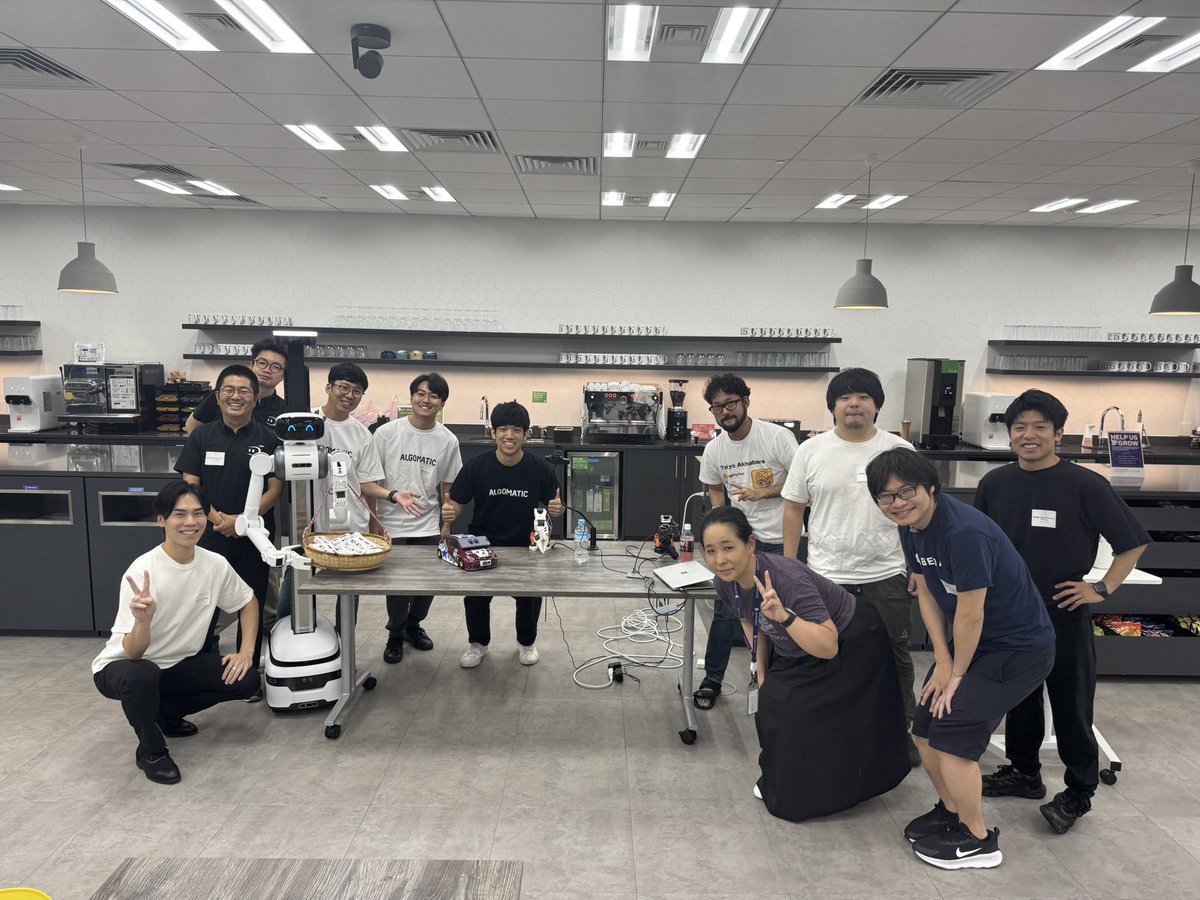 mkftr's tweet image. 異分野の実業会から生まれたAIロボット勉強会コミュニティ、とても楽しかったです！もっと盛り上げていきます！
#airobot