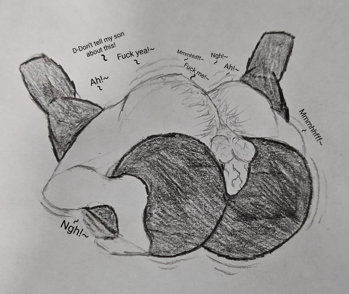 Pov: you caught your friends dad stealing from your fridge at 2am and knew you had to teach him a lesson.

#Bara #OC #NSFWArtwork #Gay