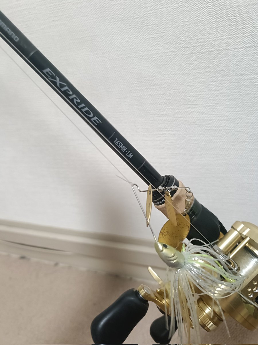 品薄な22エクスプライド 165MH-LMが到着🏠️長さも自分好み🎣今までグラスコンポジットでやってたワイヤーベイトとどう変わるか週末に確認🐟️楽しみだ〜🤤