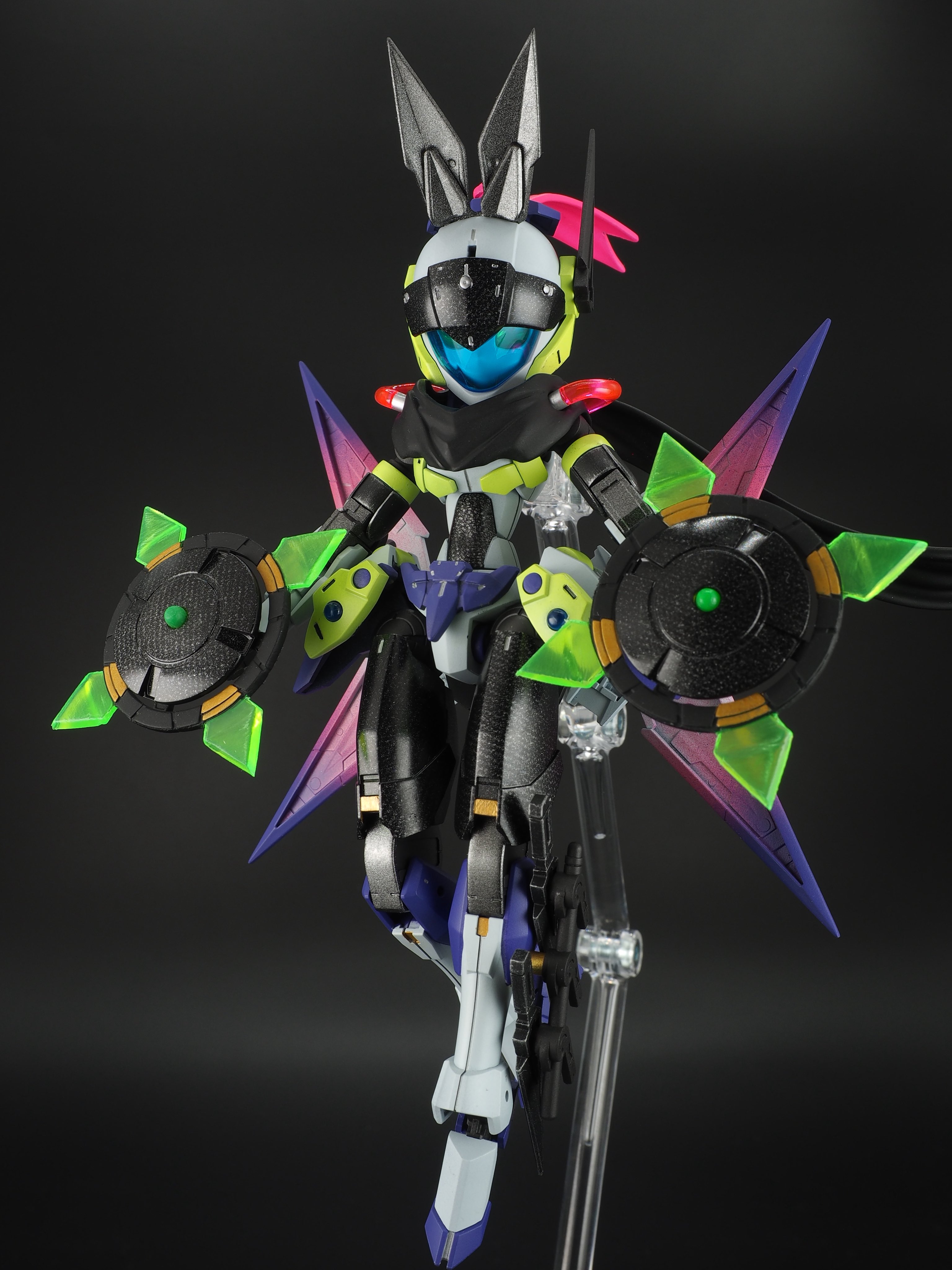 ハニーフラット Purple シースルー プラットフォーム スニーカー | PLASTIC BUNNY