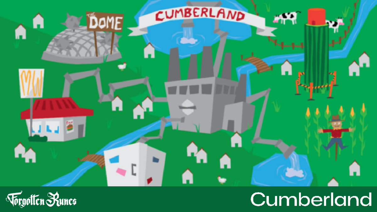 Cumberland’s tale is a darkly comic saga of a quaint farming village corrupted by corporate greed, rebellion, and chaos.