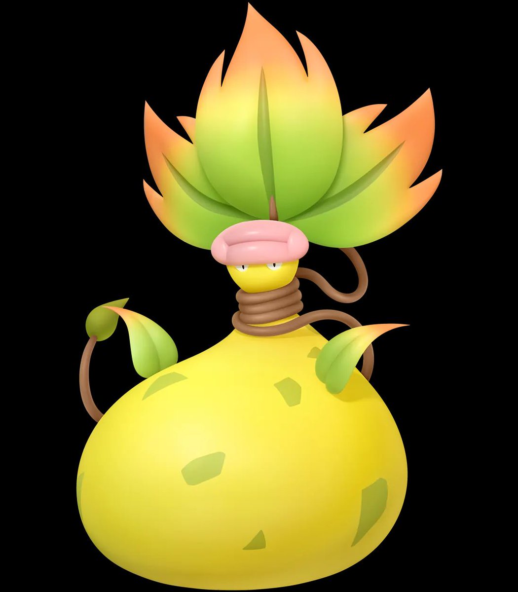 SiteEternia's tweet image. Artwork officiel de Méga-Empiflor #LegendesPokemonZA