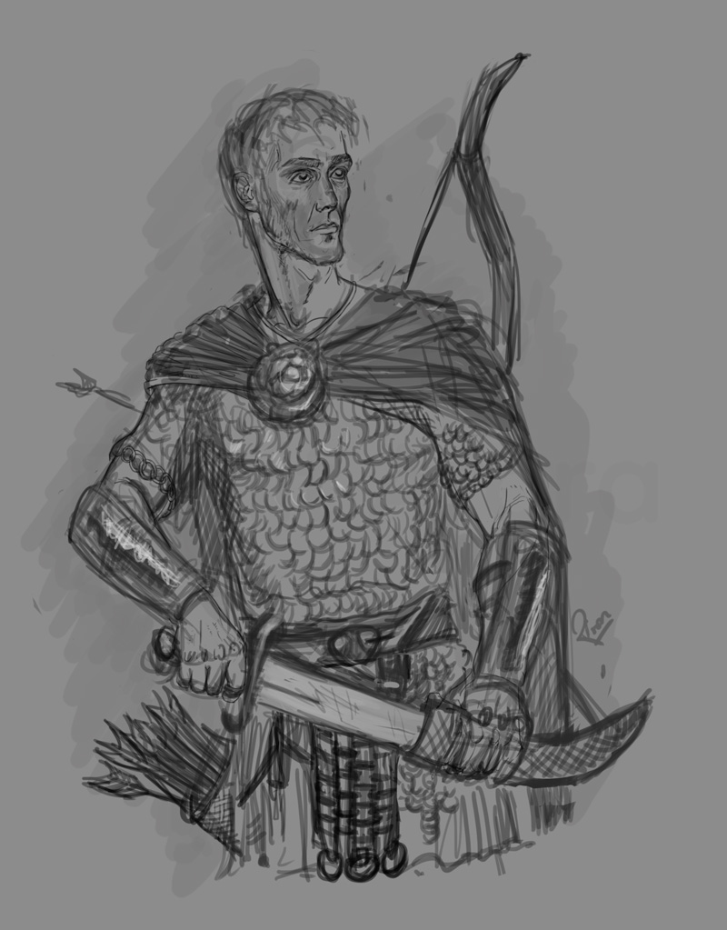 Good Eve, guys!! 🌄☕️
I was going through some old folders and found this practice sketch from 2021.