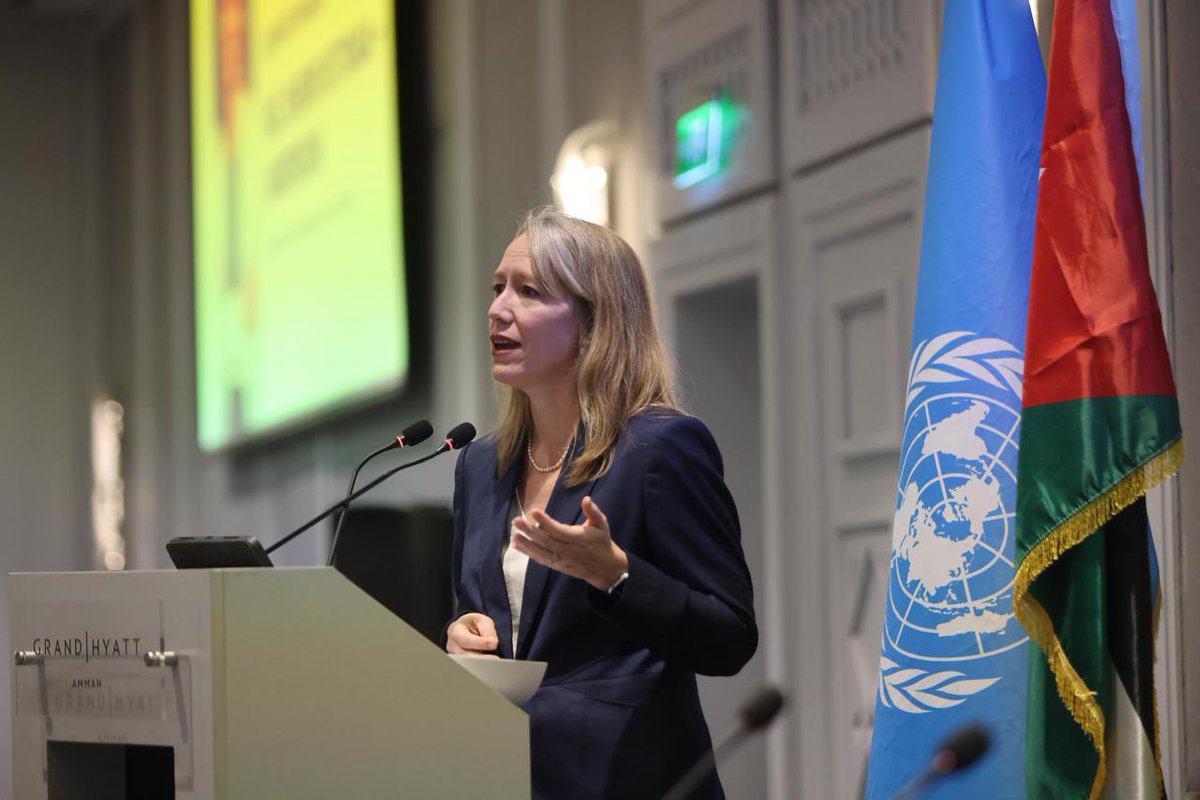SheriR_Anderson's tweet image. Honored to address the first Jordanian-Palestinian student-led #ModelUN (AQMUN) with 300+ delegates from Amman, Jerusalem, Nablus &amp;amp; Ramallah.
Model @UN gives youth space to practice diplomacy, to listen, compromise &amp;amp; shape solutions. With that space, they show remarkable…