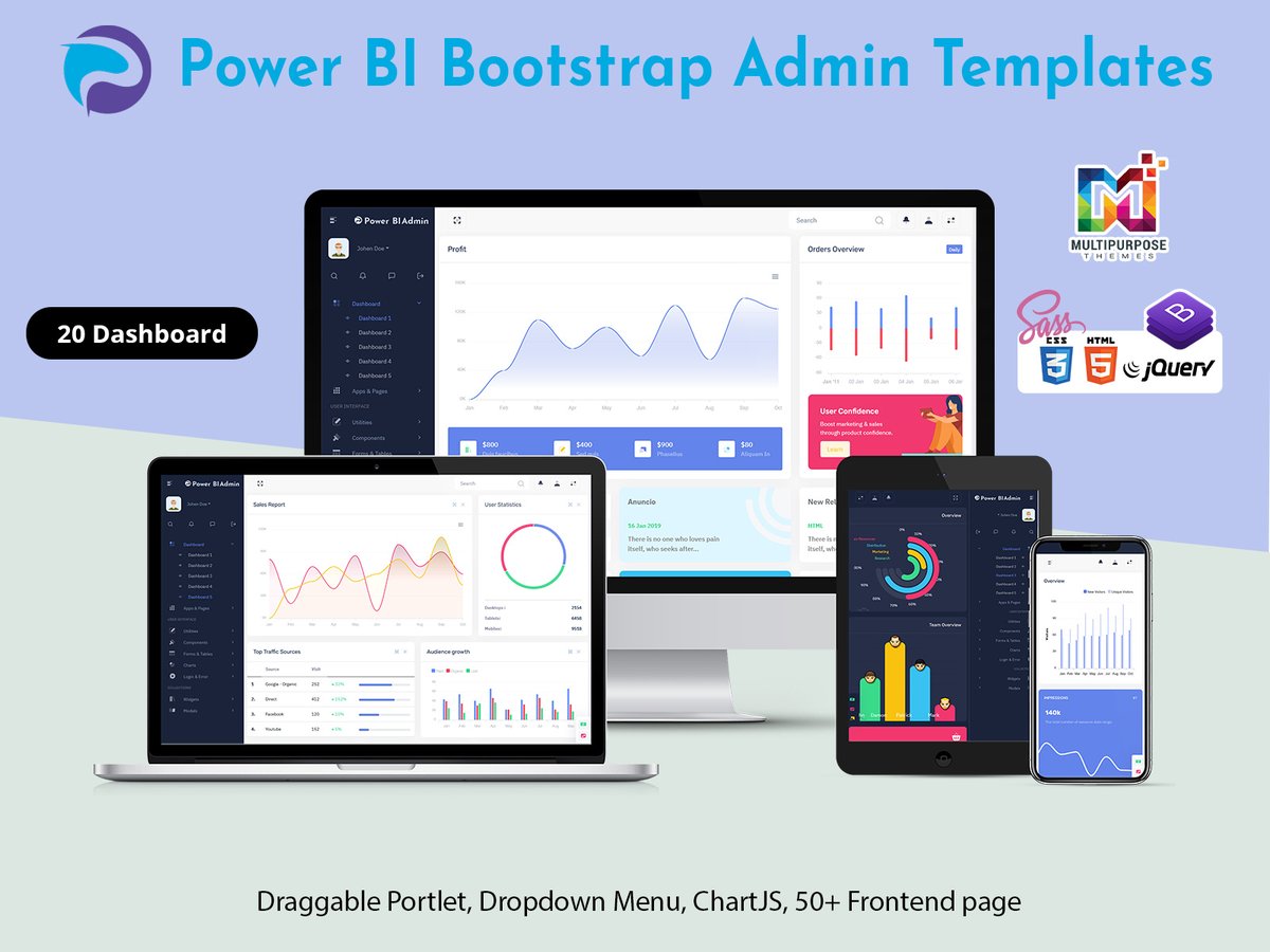 MultiStoreTheme's tweet image. Power BI Admin Dashboard – Data Analytics Made Simple
.
Buy Now: themeforest.net/item/power-bi-…
.
#PowerBIDashboard #DataVisualizationUI #BIAdminTemplate #AnalyticsDashboard #Bootstrap5Admin #InteractiveReports #BusinessIntelligenceUI
